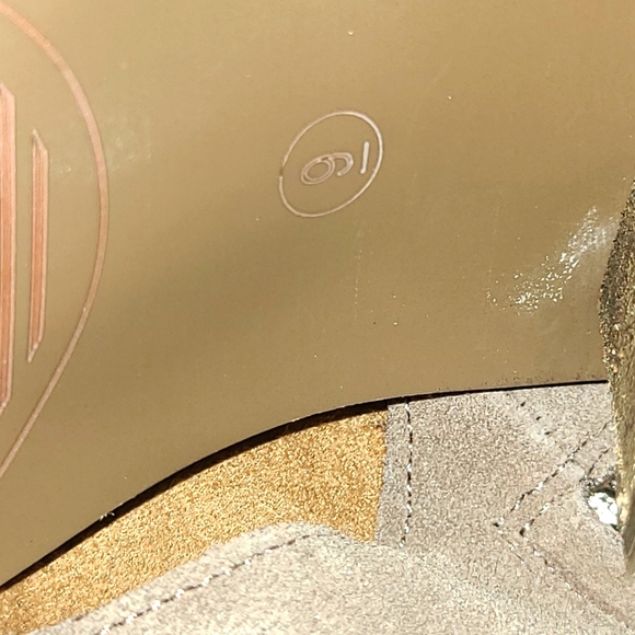 Sincerely Jules light brown Suede open two sandals - Picture 5 of 7